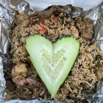 Pad Thai Cuisine - R2. Basil Fried Rice - Thai Near Me - Austin, Texas Pad Thai Cuisine - R2. Basil Fried Rice - Thai Near Me - Austin, Texas