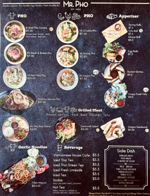 Menu photo 6 Mr Pho California Kitchen Walnut, CA