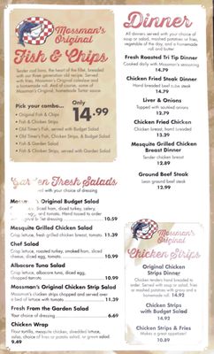 Menu photo 5 Mossman's Westchester Restaurant Bakersfield, CA Menu photo 5 Mossman's Westchester Restaurant Bakersfield, CA