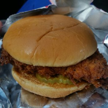 Chick-fil-A - #2 spicy chicken sandwich combo $7.35. They forgot the cheese - Fast Food Near Me - Long Beach, California Chick-fil-A - #2 spicy chicken sandwich combo $7.35. They forgot the cheese - Fast Food Near Me - Long Beach, California