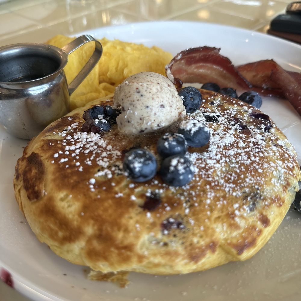 Paperboy Denver - Blueberry pancake, eggs, and bacon - Breakfast & Brunch Near Me - Denver, Colorado Paperboy Denver - Blueberry pancake, eggs, and bacon - Breakfast & Brunch Near Me - Denver, Colorado