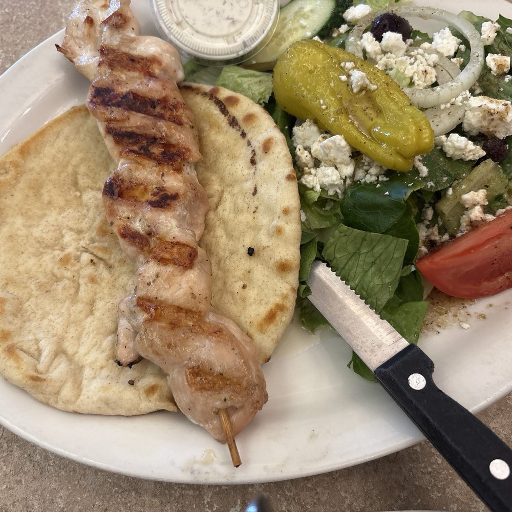 The Cafe Restaurant - Chicken Kebob Sandwich - Breakfast & Brunch Near Me - Cape Coral, Florida The Cafe Restaurant - Chicken Kebob Sandwich - Breakfast & Brunch Near Me - Cape Coral, Florida