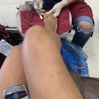 Luxe Nail Spa - Getting a pedicure - Nail Salons Near Me - Pompano Beach, Florida Luxe Nail Spa - Getting a pedicure - Nail Salons Near Me - Pompano Beach, Florida