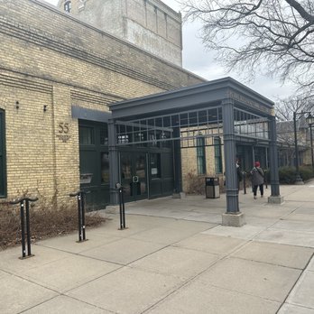 Hennepin County Library - Pierre Bottineau Library - Front door - Libraries Near Me - Minneapolis, Minnesota