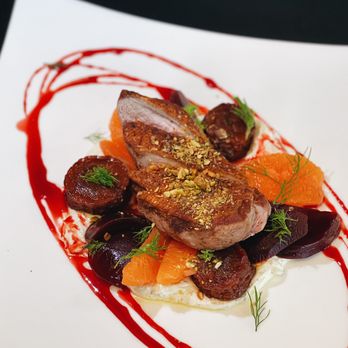 Cress Restaurant - Crispy duck breast - Seafood Near Me - DeLand, Florida Cress Restaurant - Crispy duck breast - Seafood Near Me - DeLand, Florida