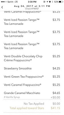 Menu photo 3 Starbucks San Leandro, CA Menu photo 3 Starbucks San Leandro, CA