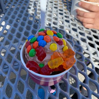 Sundae Drive - a cup of ice cream with gummy bears - Hot Dogs Near Me - Brookline, New Hampshire Sundae Drive - a cup of ice cream with gummy bears - Hot Dogs Near Me - Brookline, New Hampshire