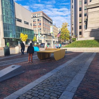 Monument Square - Game area of the square - Landmarks & Historical Buildings Near Me - Portland, Maine