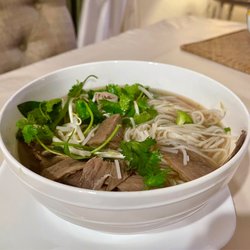 Saigon Pho - Combination pho. This is obviously a take out as it is pictured in my own bowl at home-oh so delish !