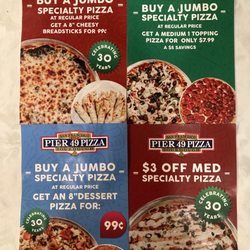 Pier 49 San Francisco Sourdough Pizza - How Pier 49 Pizza Looked Prior To Shrinkflation.