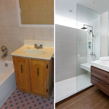 Aries One Development - Bath Remodel (Before & After) - General Contractors Near Me