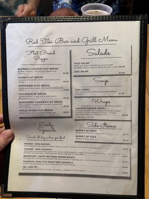 Menu photo 5 Red Tiki Bar Saint Petersburg, FL Menu photo 5 Red Tiki Bar Saint Petersburg, FL