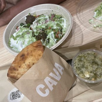 CAVA - Pita chips - Mediterranean Near Me - Greenville, Rhode Island