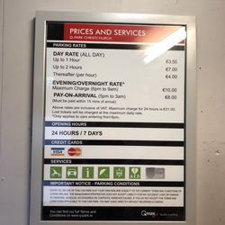 Q-park Christchurch - Prices