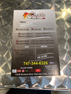 Menu photo 6 The Kluckin’ Chicken - Los Angeles Sherman Oaks, CA Menu photo 6 The Kluckin’ Chicken - Los Angeles Sherman Oaks, CA