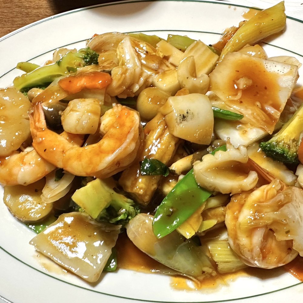 Mekong Authentic Vietnamese Cuisine - Seafood in spicy basil sauce - Vietnamese Near Me - Sandusky, Ohio Mekong Authentic Vietnamese Cuisine - Seafood in spicy basil sauce - Vietnamese Near Me - Sandusky, Ohio