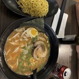 Miso Ramen with extra noodles