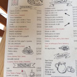 Hermelinda Linda - Menu