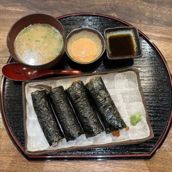 Sushi Beauu - 4 Hand Rolls lunch set - Japanese Near Me - New York, New York