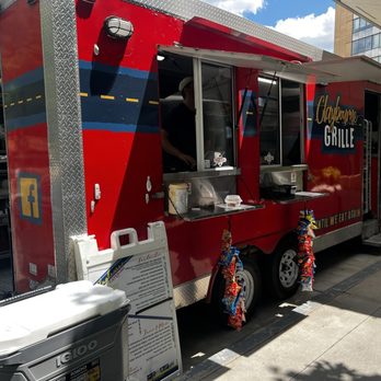 Claybourne Grille - Food truck front - Caterers Near Me