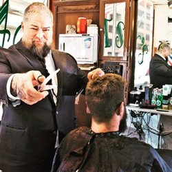 Patsy's Barber Shop - William trag Yager the owner.