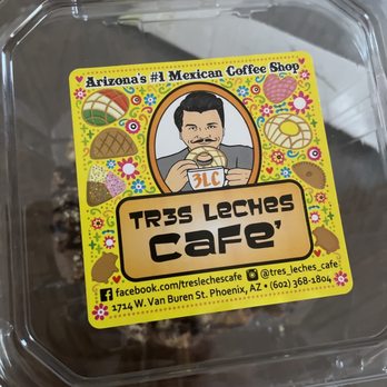 Tres Leches Café - They also have pan :) - Coffee & Tea Near Me - Phoenix, Arizona Tres Leches Café - They also have pan :) - Coffee & Tea Near Me - Phoenix, Arizona