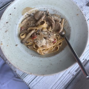 Lupo Verde - Fettuccine alla norcina (gluten free) - Italian Near Me - Washington, DC, District of Columbia