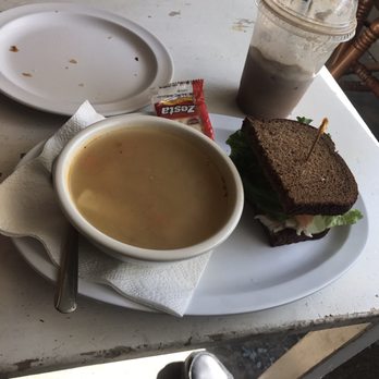 The Corner Store - Chicken noodle with turkey on squaw: great sandwich, bad soup. No chicken in chicken noodle soup and the soup tasted sour! - Sandwiches Near Me - San Pedro, California The Corner Store - Chicken noodle with turkey on squaw: great sandwich, bad soup. No chicken in chicken noodle soup and the soup tasted sour! - Sandwiches Near Me - San Pedro, California