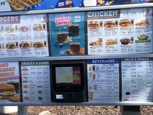 Menu photo 3 Jack in the Box Chula Vista, CA