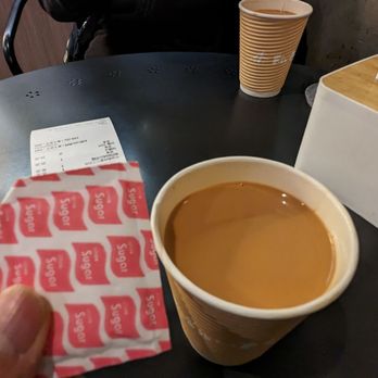 我杯茶 - Hot milk tea. Eric Cheng is a award winning maker of this drink. - Coffee & Tea Near Me - Hong Kong, HK