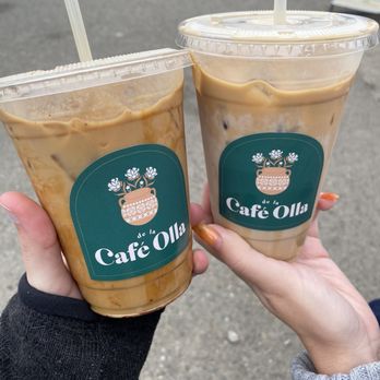 Cafe De La Olla - Left - dulce de leche. Right - tres leches - Coffee & Tea Near Me - Santa Rosa, California