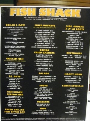 Menu photo 8 Fish Shack Plano, TX