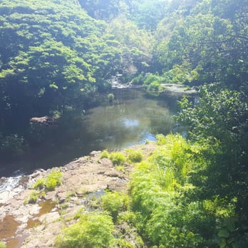 Hoopii Falls - The river you follow along - Hiking Near Me - Kapaa, Hawaii