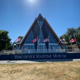 Exterior outside entrance of Vancouver Maritime Museum - Vancouver, British Columbia Exterior outside entrance of Vancouver Maritime Museum - Vancouver, British Columbia