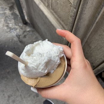 Grom - Cup with coffee and coconut - Ice Cream & Frozen Yogurt Near Me - Florence, FI Grom - Cup with coffee and coconut - Ice Cream & Frozen Yogurt Near Me - Florence, FI