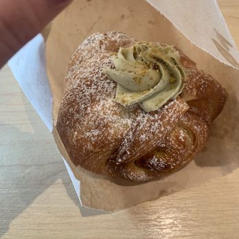 Angus T - Pistachio cream with raspberry jam - Bakeries Near Me - West Vancouver, British Columbia Angus T - Pistachio cream with raspberry jam - Bakeries Near Me - West Vancouver, British Columbia