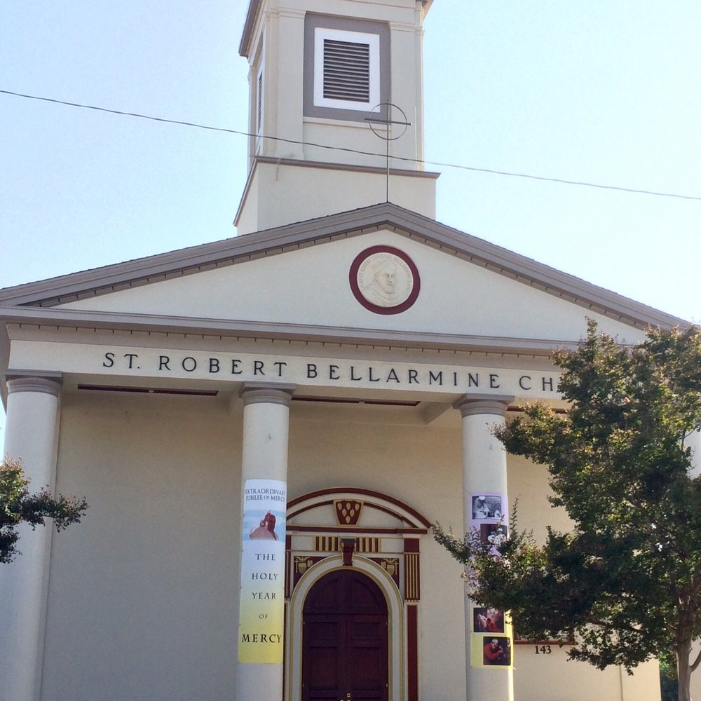 St Robert Bellarmine Church - Main entrance - Churches Near Me - Burbank, California