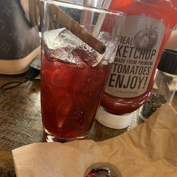 First Watch - Red medicine with cinnamon stick - Breakfast & Brunch Near Me - Tucson, Arizona First Watch - Red medicine with cinnamon stick - Breakfast & Brunch Near Me - Tucson, Arizona