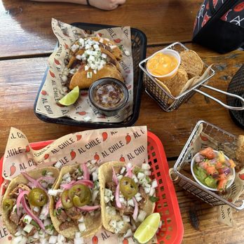 Al Chile Taco Bar - Birria Taco , Carnitas Taco , Nachos with cheese , chicharrón with guac - Tacos Near Me - North Miami Beach, Florida Al Chile Taco Bar - Birria Taco , Carnitas Taco , Nachos with cheese , chicharrón with guac - Tacos Near Me - North Miami Beach, Florida