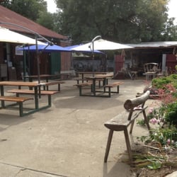Betty's On Broadway - Relax out the back with friends and family.