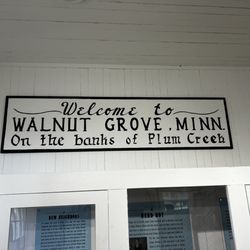 Laura Ingalls Wilder Museum - Vintage sign