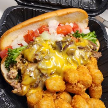 Off the Wall Sandwich - Chopped cheese hoagie - Burgers Near Me - Blasdell, New York