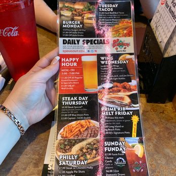 DJ's Dugout - Weekly menu - Sports Bars Near Me - Omaha, Nebraska
