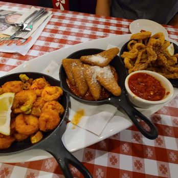 Buca di Beppo Italian Restaurant - Buca Trio Platter - Italian Near Me - Brea, California Buca di Beppo Italian Restaurant - Buca Trio Platter - Italian Near Me - Brea, California