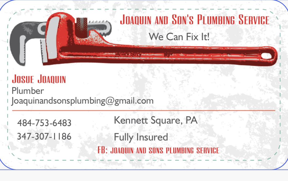Slide of Joaquin And Son’s Plumbing