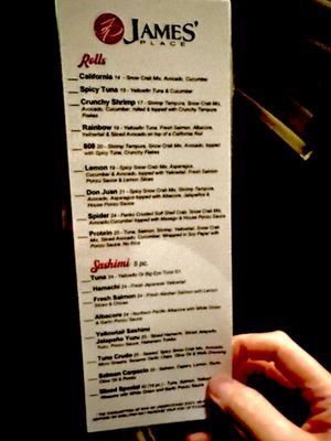 Menu photo 4 James Place San Diego, CA Menu photo 4 James Place San Diego, CA