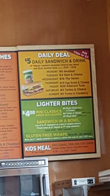 Menu photo 1 TOGO'S Sandwiches Citrus Heights, CA Menu photo 1 TOGO'S Sandwiches Citrus Heights, CA