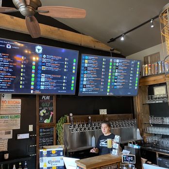 Molalla River Brewing Company - menus on the wall - Breweries Near Me - Molalla, Oregon Molalla River Brewing Company - menus on the wall - Breweries Near Me - Molalla, Oregon