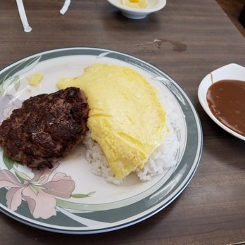 Waipahu Cafe - Loco moco with gravy on the side. - Diners Near Me - Waipahu, Hawaii