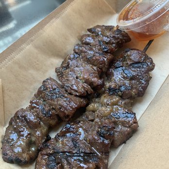 Three Monkeys - Beef Skewers - Thai Near Me - Santa Barbara, California